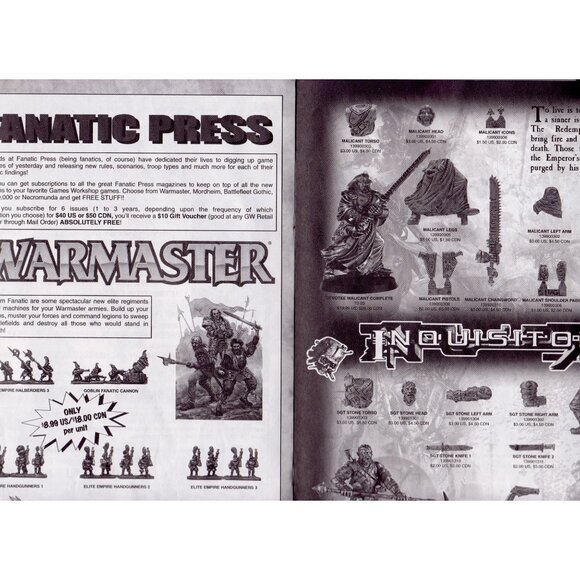 Troll Magazine #42 Games Workshop July/Aug 2001 Warhammer Mail Order - Picture 5 of 7